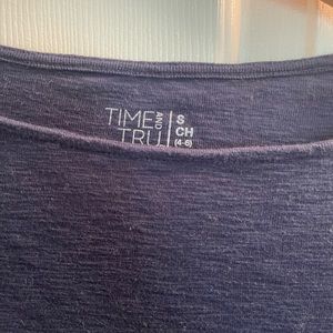 Time and Tru 3/4 sleeve